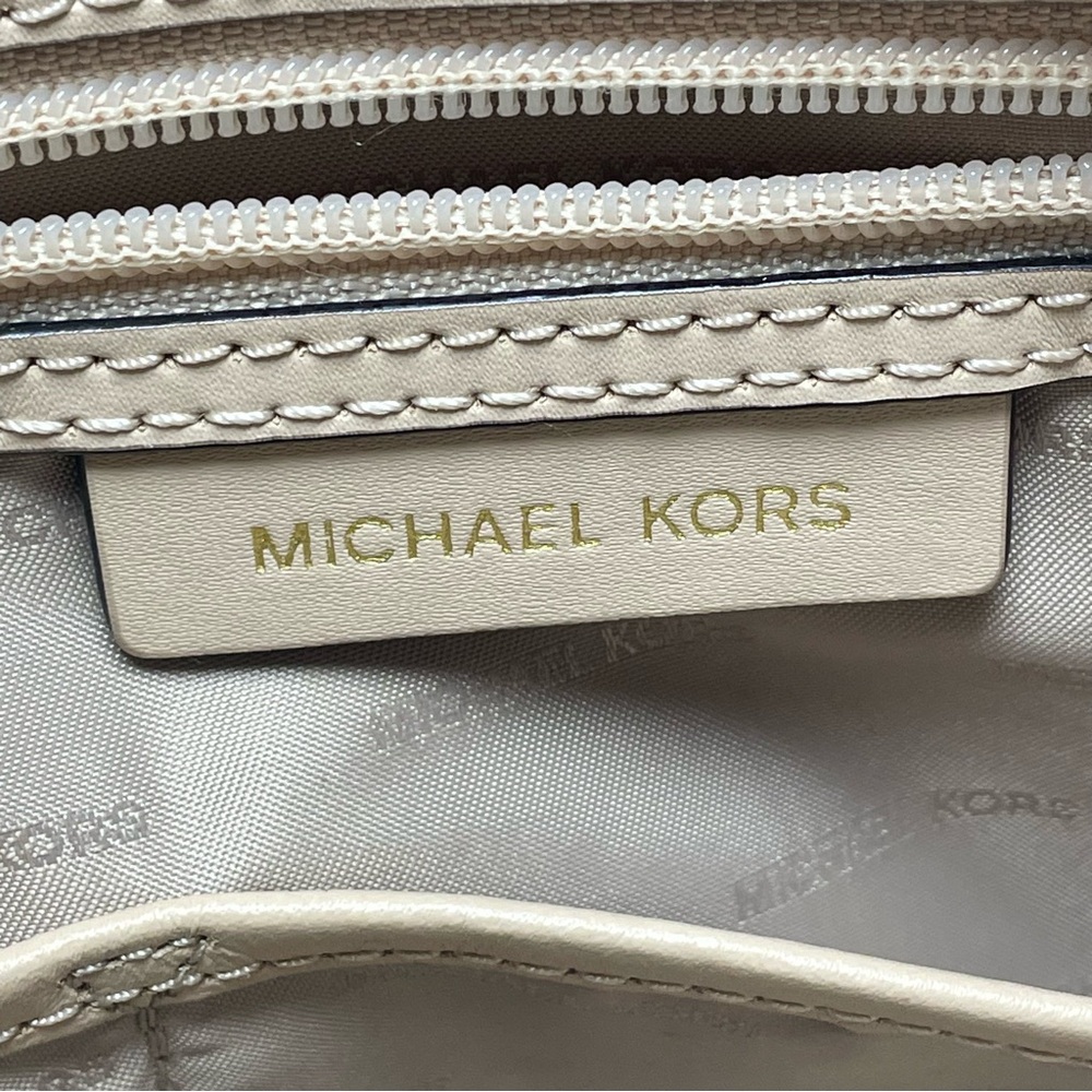 Michael Kors jet set travel tote bag Brown And Khaki SEE PHOTOS - Picture 10 of 16